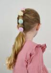 Резинки для волос с помпоном 4 шт. ebelin - фото 4