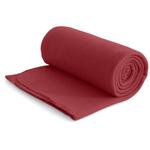 Флисовое одеяло wometo, 130x160 см, бордо - фото