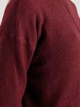 Свитер PIECES PCMALOU, Wine Red - фото 5