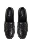 Лоферы ALDO LOAFERS KEIFER, Black Silver Multi/Black - фото 3