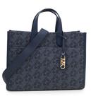 Сумка-шоппер Michael Kors, темно-синий - фото