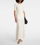 Футболка из джерси Jil Sander, Chalk - фото 2