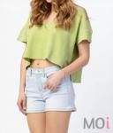 Шорты средней посадки в радужную нить Judy Blue, цвет rainbow thread - фото