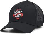 Under Armour мужская кепка Blitzing Trucker, (002) Black/Black/Red - фото