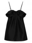 SHUSHU/TONG платье мини с открытыми плечами, черный - фото