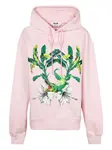 Худи с принтом Msgm, розовый - фото