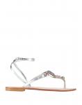 Сандалии Pollini, серебряный - фото