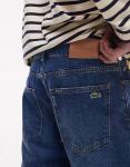 Джинсовые шорты темно-синего цвета Lacoste - фото 2