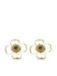 Серьги с гранатом Goossens, золотой - фото