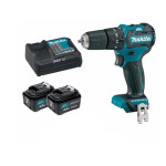 Дрель аккумуляторная Makita HP332DSME, 10 мм + два аккумулятора 4.0Ah - фото 2