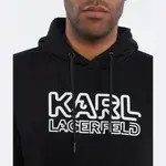 Толстовка обычного кроя Karl Lagerfeld, черный - фото 4