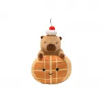 Плюшевая кукла капибара 20 см высота PUDOWRABBIT - фото