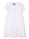 Платье с логотипом Dkny Kids, белый - фото