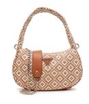 Сумка-хобо Guess RIANEE, коричневый - фото