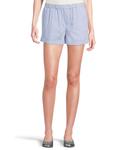 Шорты Madewell Boxer Pull-On - Blue Mixed Stripe, Light Blue/White Stripe - фото