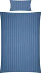 Постельное белье Fürth" синий 1х 135х200 см + 1х 40х80 см" Erwin Müller - фото