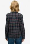 Блуза Superdry & Co Button-down blouse, Navy/Yellow Check/Blue - фото 3