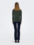 Свитер ONLY ONLCamilla, темно-зеленый - фото 4