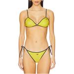 Бикини топ Cloudy D с логотипом Pop на планке DIESEL, желтый - фото 2