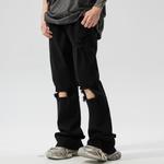 Джинсы унисекс Xinyinsu, черный - фото 4