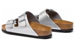 Шлепанцы Birkenstock унисекс, Silver - фото 3