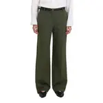 Брюки Selected Rita Wide Leg, зеленый - фото