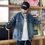 Детская куртка с воротником стойкой Moderate EASTERN CAMEL, синий - фото 7