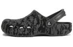 Сабо Crocs Beach Black Sandals 'Gray White' - фото