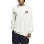 Толстовка Adidas graphic printed hoodie 'Beige', бежевый - фото 3