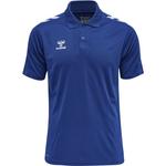 Polo hmlcore xk functional polo Hummel, синий - фото
