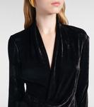 Платье с рюшами Rick Owens, черный - фото 4