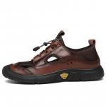 Пляжные сандалии мужские Modengpan, темно-коричневый - фото 4