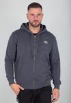 Толстовка BASIC HOODY Alpha Industries, цвет grey black - фото