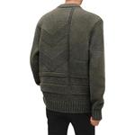 Свитер мужской Cashmere HERMES, серый - фото 2