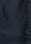 Толстовка с капюшоном на молнии !Solid Berti, темно-синий - фото 3