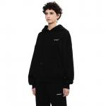 OFF-WHITE OFF WHITE Свитшоты Unisex Черный С Капюшоном Умеренно Плотные - фото 5