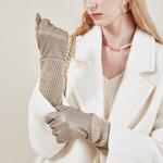 Вязаные перчатки Women's ELLE, oat - фото 11