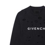 Толстовка мужская черная Givenchy, черный - фото 5