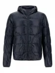 Стеганая куртка с капюшоном Herno, синий - фото