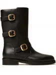 Ботинки с пряжками TWINSET, черный - фото