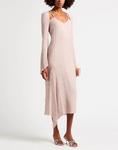 Платье миди Rochas, светло-розовый - фото 3