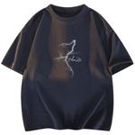 Футболка унисекс Cotton, черный - фото 44