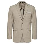 Блейзер Selected Oasis Slim Fit, бежевый - фото 3