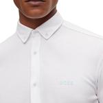 Футболка мужская белая HUGO BOSS - фото 7