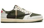 Кроссовки Jordan 1 Retro Low OG SP Travis Scott Medium Olive, зеленый - фото 2