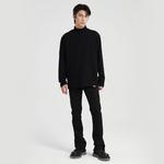 Джинсы Unisex UNKNOWTAL, черные (с потертостями) - фото 10