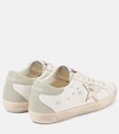 Кожаные кроссовки Super Star Golden Goose, White/Platinum/Grey - фото 2