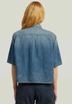 Блуза G-STAR BOXY RELAXED 1-POCKET, Faded Terme/Blue Denim - фото 3