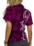 Блуза King Kameha Maori Wedding, фиолетовый - фото 2