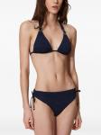 TWINSET плавки бикини с узором, синий - фото 2